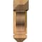 Ekena Millwork Funston Arts and Crafts Smooth Bracket w/ Offset Brace, Western Red Cedar, 5 1/2"W x 16"D x 16"H BKT0604X16X16FST03SWR - alternate 2